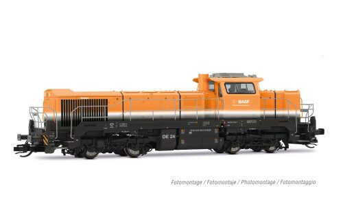 Arnold HN9072 BASF dieselelektrische Lokomotive Vossloh DE 18  orange/grau  Ep. VI